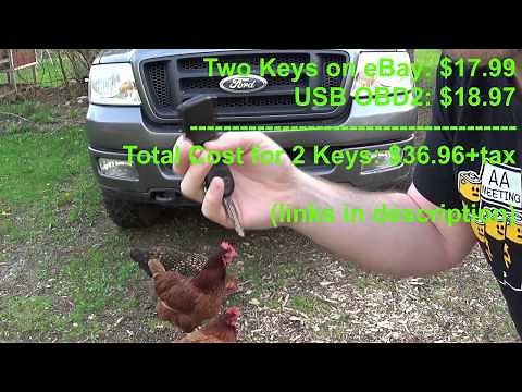 How to Program a 2005 Ford F-150 Chip Key When You Only Have 1 Original Key