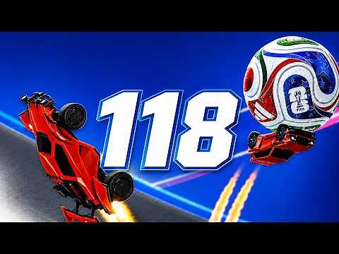 ROCKET LEAGUE INSANITY 118 ! (BEST GOALS, FREESTYLE CLIPS!)