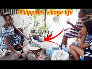 Philipines Village life / Cooking appetizing village food