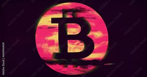 Bitcoin Tunnel 4k Loop. Stand Out from the Crowd: Boost Your Project with Eye-Catching Motion Graphics.