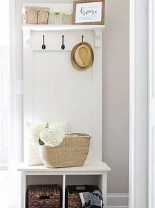 20 DIY Hall Tree Bench Projects You Can Build Easily