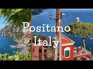 Positano, Amalfi Coast - Italy l Travel Guide - with exact locations 4K Vertical Video