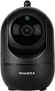 INQMEGA 2MP Outdoor PTZ WiFi Security Camera, Pan Tilt Zoom 4.1X Digital Surveillance IP Waterproof Camera with Two Way Audio Night Vision Motion Detection (Home Camera)