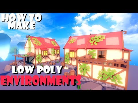 ROBLOX Studio / Blender | How to make AMAZING LOW POLY PLANTS easily!