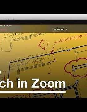 How to Set Up Live Sketching in Zoom - Morpholio Trace Beginner iPad Pro Drawing & Design Tutorial