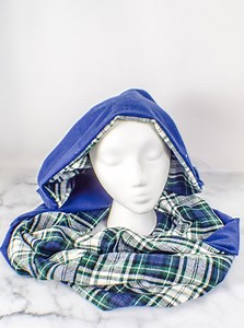 How to Make a Hooded Infinity Scarf