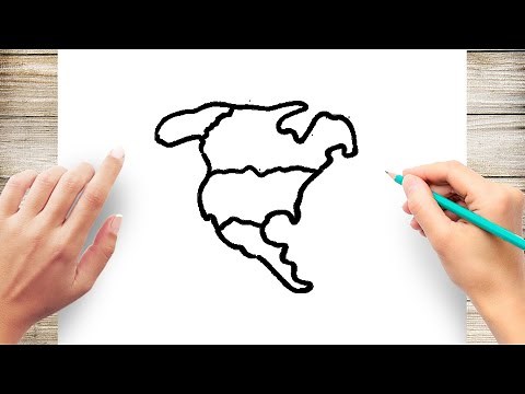 How to Draw North America
