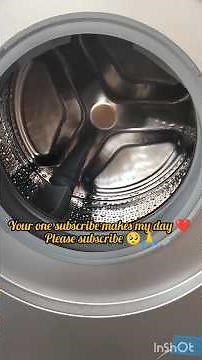 Bosch washing machine/front load washing machine demo /how to use washing machine step by step/ 8kg🙏