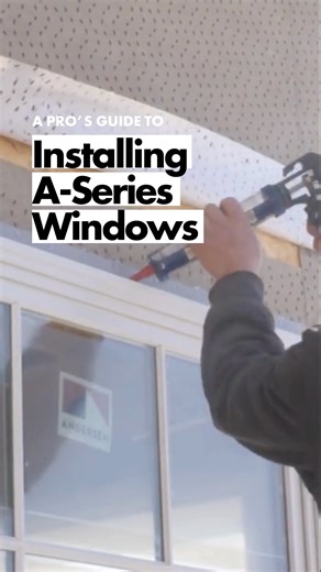 Andersen Windows + Doors Pros on Instagram: "One crucial step in any window install? Installing a drip cap to help manage water. See @sweenor_builders demonstrate as they install one of our A-Series windows. Want to watch this full step-by-step window installation? Check out the link in our bio. #AndersenWindows #WindowInstall"