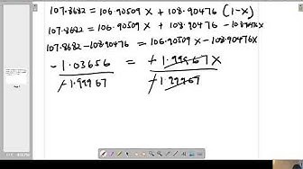 How to calculate percentage abundance using atomic and isotopic masses