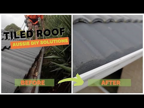 The Ultimate DIYers Installation Guide on How to Install a Gutter Guard Kit to a Tiled Roof!
