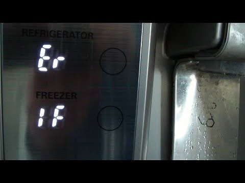 LG FRIDGE ERROR CODE 1F