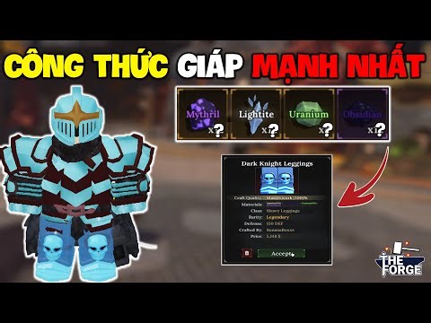 Noob To Pro THE FORGE!! ⚒️🔥How To Craft The Strongest Armor For Newbies