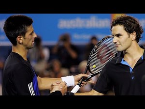 Novak Djokovic vs Roger Federer 2008 Australian Open SF Highlights