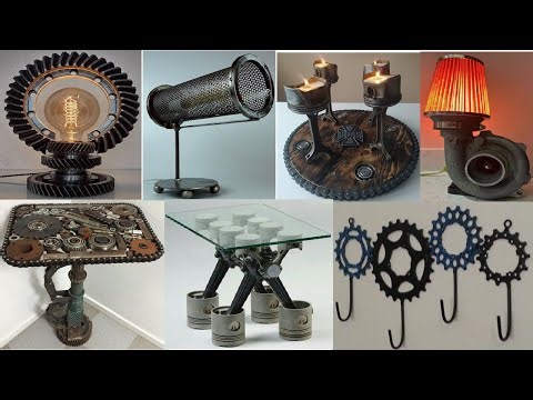 From Rust to Remarkable: Turning Old Machine Parts into Luxury Metal Art design ideas