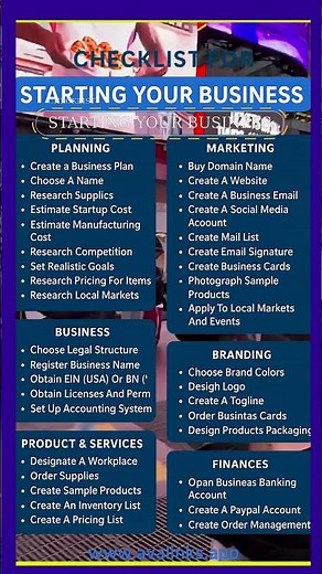 ✅ Startup Success Checklist | Launch & Grow Your Business with Avalinks