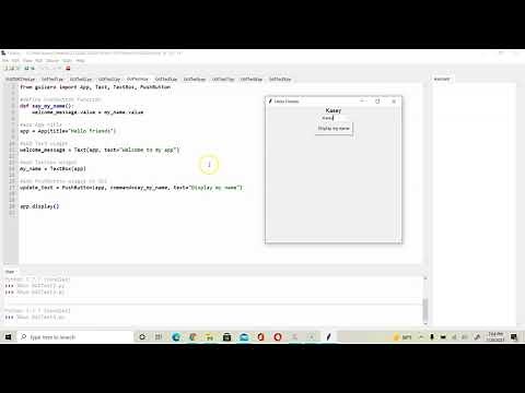 CIS30A Programming GUI in Python using GUIZero Part 1