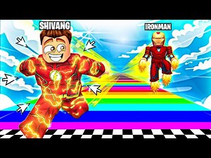 ROBLOX SUPER HERO RACE CLICKER!!