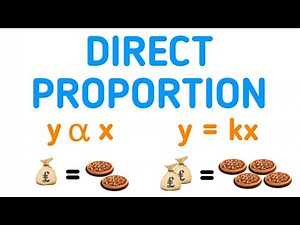 Direct Proportion Explained & Examples - GCSE Maths Help