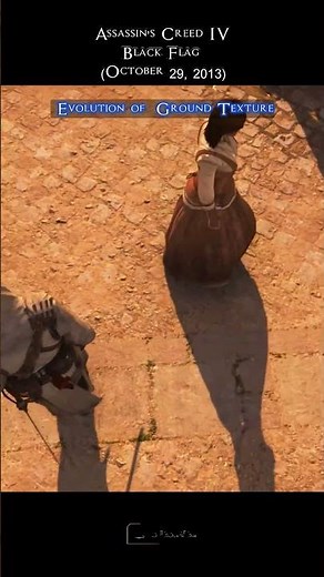 Evolution Of Ground Texture In Assassin's Creed