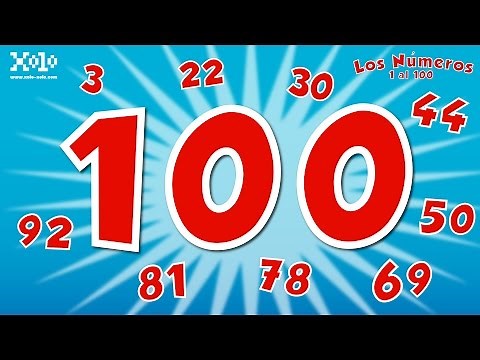 Los números del 1 al 100 en español para niños - Videos Aprende #spanishlessons #spanishlanguage