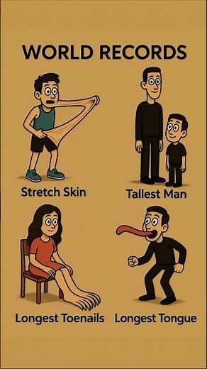 Strange World Records That Actually Happened! #shorts #viralshorts