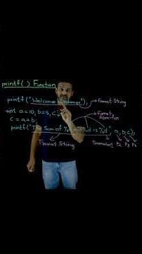 printf() Function in C Programming