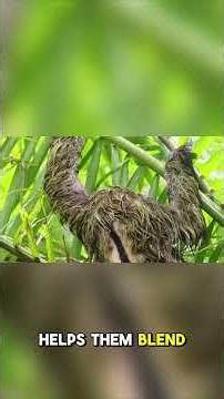Sloth Life: Nature’s Slowest Animal 🌿🐾 #shorts