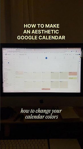 How to change the colors on your Google Calendar 🗓️