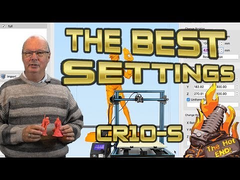THE BEST CR-10S Settings for Simplify 3D! + FFF DOWNLOAD
