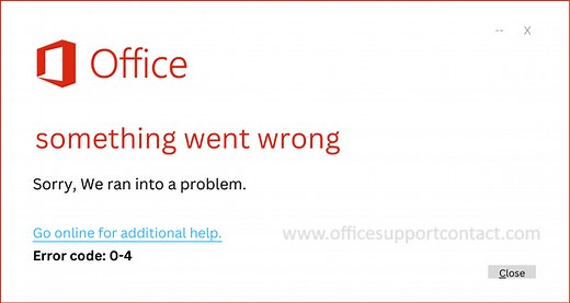 error code 0-4 installation error , Error 0-2054 in Microsoft 365