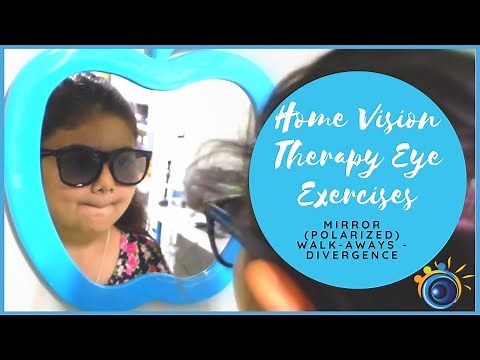 4. Home Vision Therapy Eye Exercises to Strengthen Your Vision - Divergence - Mirror Walk-Aways
