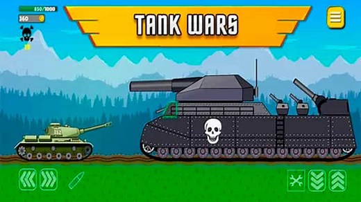Tanks 2D: Tank Wars 🕹️ Play on CrazyGames