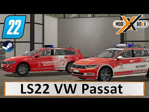LS22 Mods | Feuerwehr VW Passat | Landwirtschafts Simulator 22 |