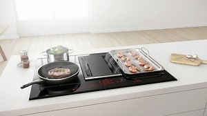 Cooktops with integrated ventilation module | Bosch