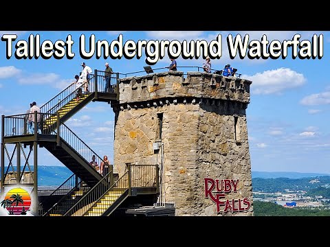 Visit Ruby Falls in Chattanooga Tennessee | Waterfall Cave Tour | Tennessee's Lookout Mountain