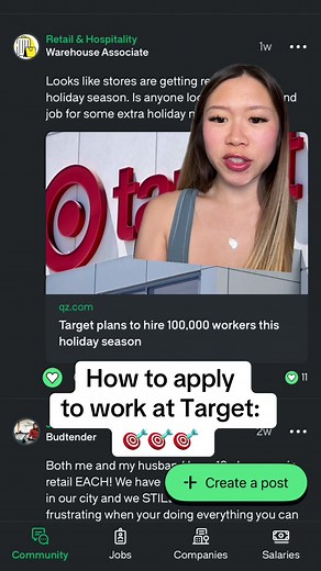 How to Apply & Submit an application to work at Target! It's one of the best times to apply with Q4 coming up. *THIS DOES NOT GUARENTEE HIRE just how to apply* If you any questions comment below :)) #target #fypツ #abcxyz #apply #jobsearch #tutorial #greenscreen