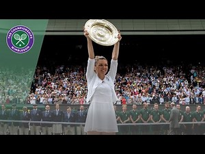 Wimbledon 2019 ladies' singles trophy presentation
