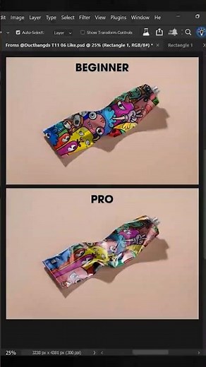 Photoshop 2026 Tips – Create Color Tube Models Like a Pro! 🎨 #vectopix