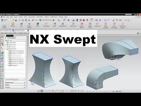Nx Swept Command Tool Tutorial