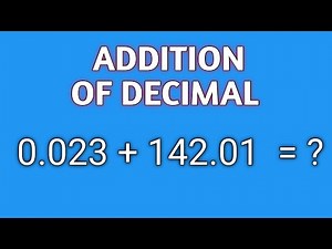 Decimal Numbers Addition | Easy Step by Step Method | Your Maths Mentor
