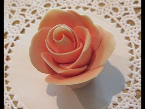 How To Make Fondant Roses Without Any Tools