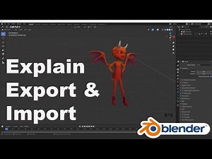 Export And Import From The Blender 2.83 LTS
