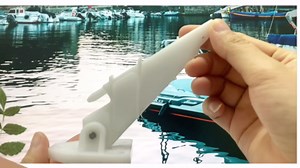 Marine Boat Speedometer Pitot, Automatic Kick-up Tube Assembly Up to 80 MPH (Speedometer Pitot)