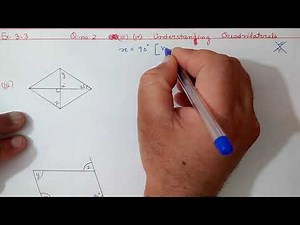Ex.3.3 (Q.1,2) Chapter:3 Understanding Quadrilaterals | Ncert Maths Class 8 | Cbse.