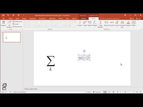 How to Write Mathematical Equation in PowerPoint How to Type Mathematical Formulas in Powerpoint