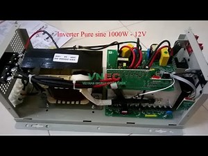How to Repair 1000W Sine Inverter