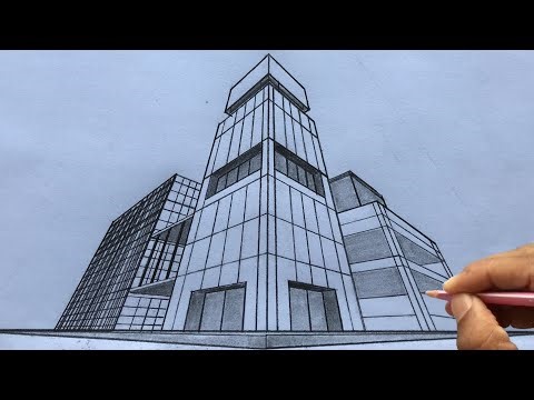 Three-Point Perspective: Understanding the Basics + Drawing Tips