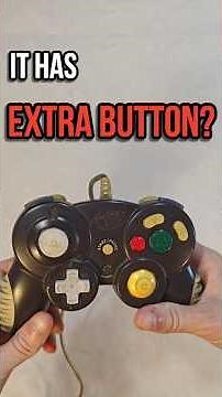 This Gamecube controller has an extra button? #nintendo #gamecube #retrogames