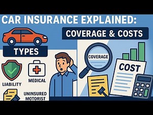 Car Insurance Explained: Types, Coverage & Costs